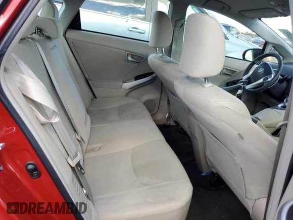 2012 Toyota Prius Four with VIN JTDKN3DU6C1502762, listed as a Copart auction lot 85552445 with 98,014 mi miles and Salvage title. Bid and sale history available at DreamBid. Image 10.