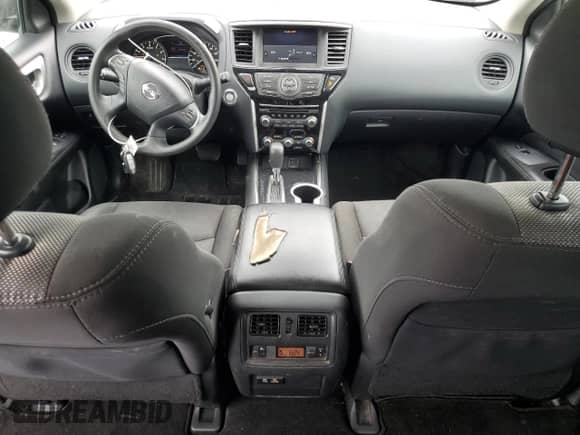 2020 Nissan Pathfinder S z VIN 5N1DR2AN0LC648210, wystawiony jako Copart lot #80644265 z przebiegiem 67 046 mil mil oraz Szkoda całkowita • Salvage title. Historia ofert i sprzedaży dostępna na DreamBid. Obrazek 8.