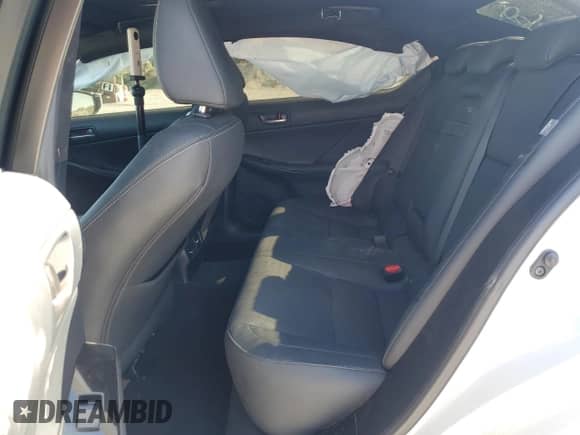 2021 Lexus IS 300 with VIN JTHC81F25M5047486, listed as a Copart auction lot 58201405 with 19,477 mi miles and Salvage title. Bid and sale history available at DreamBid. Image 11.