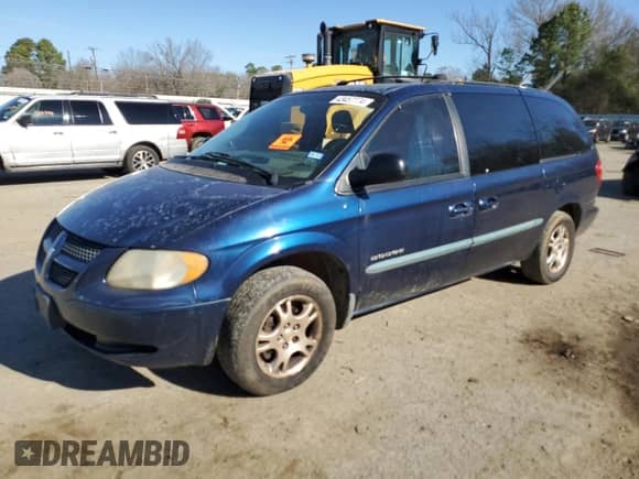 2001 Dodge Caravan EX z VIN 2B4GP74L51R302668, wystawiony jako Copart lot #43457774 z przebiegiem 259 648 mil mil oraz Szkoda całkowita • Salvage title. Historia ofert i sprzedaży dostępna na DreamBid. Obrazek 1.
