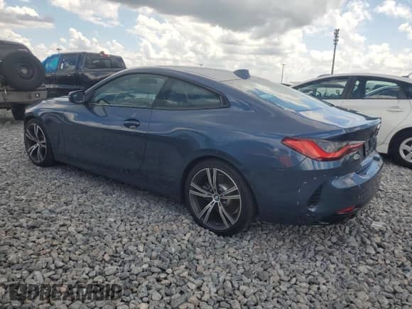 2021 BMW 4 Series 430i z VIN WBA53AP04MCF99174, wystawiony jako Copart lot #69107315 z przebiegiem 59 056 mil mil oraz Szkoda całkowita • Salvage title. Historia ofert i sprzedaży dostępna na DreamBid. Obrazek 2.
