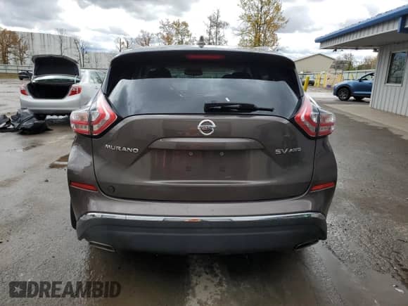 2018 Nissan Murano SV z VIN 5N1AZ2MH1JN181714, wystawiony jako Copart lot #89545025 z przebiegiem 55 909 mil mil oraz Szkoda całkowita • Salvage title. Historia ofert i sprzedaży dostępna na DreamBid. Obrazek 6.