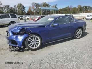 2016 Ford Mustang EcoBoost Premium with VIN 1FA6P8THXG5255117, listed as a Copart auction lot 82726735 with 126,150 mi miles and Clean title. Bid and sale history available at DreamBid. Image 1.