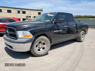 2011 Ram 1500 ST with VIN 1D7RB1GP3BS554897, listed as a Copart auction lot 66710685 with 182,230 mi miles and Salvage title. Bid and sale history available at DreamBid. Image 1.