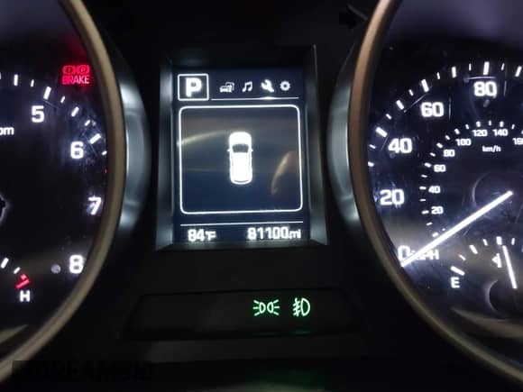 2018 Hyundai Santa Fe 2.4L with VIN 5NMZU3LB1JH054077, listed as a IAAI auction lot 43286208 with 81,100 mi miles and . Bid and sale history available at DreamBid. Image 16.