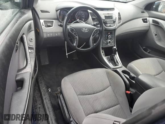 2014 Hyundai Elantra with VIN KMHDH6AH8EU028657, listed as a Copart auction lot 66521415 with 148,505 mi miles and Salvage title. Bid and sale history available at DreamBid. Image 8.