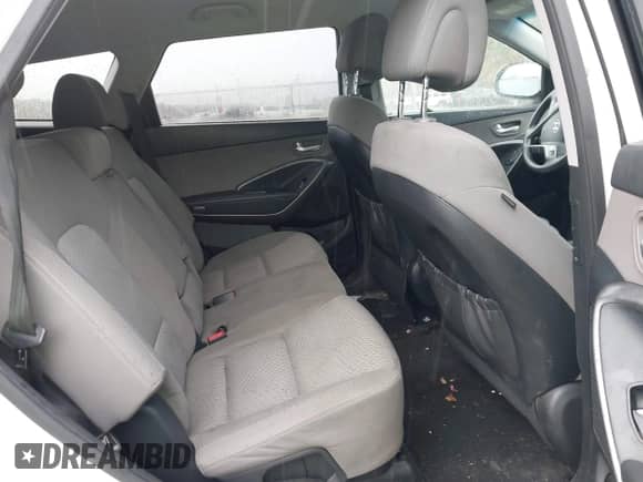 2017 Hyundai Santa Fe SE with VIN KM8SM4HF3HU182998, listed as a IAAI auction lot 43434656 with 115,094 mi miles and . Bid and sale history available at DreamBid. Image 8.