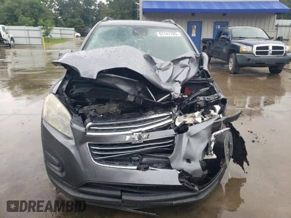 2015 Chevrolet Trax LT with VIN KL7CJLSB9FB094206, listed as a Copart auction lot 67141785 with 163,991 mi miles and Salvage title. Bid and sale history available at DreamBid. Image 5.