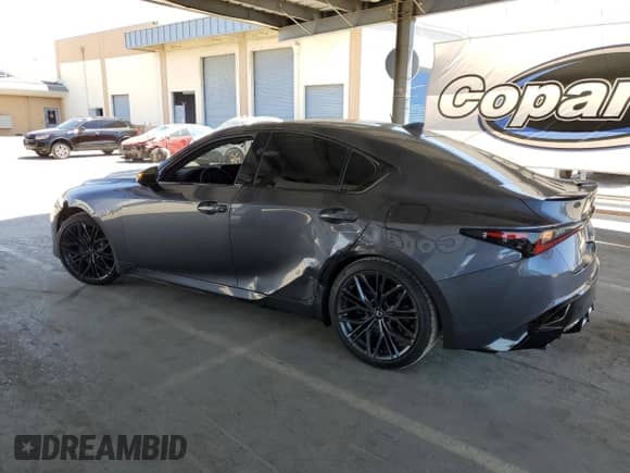 2025 Lexus IS 500 F Sport Performance z VIN JTHAP1D21S5007187, wystawiony jako Copart lot #55784875 z przebiegiem 6 084 mil mil oraz Szkoda całkowita • Salvage title. Historia ofert i sprzedaży dostępna na DreamBid. Obrazek 2.