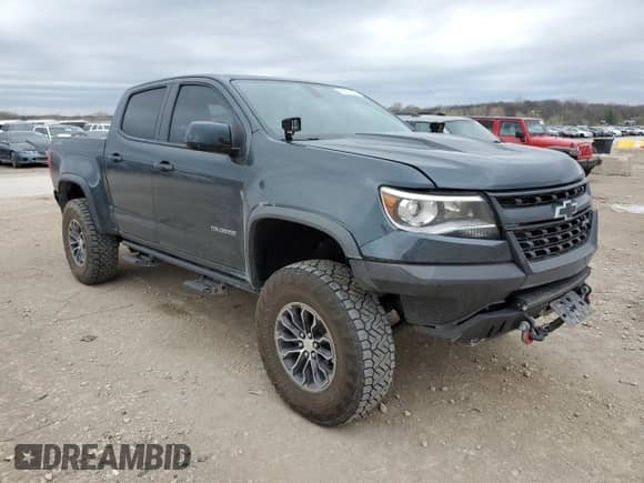 2017 Chevrolet Colorado 4WD ZR2 with VIN 1GCGTEEN5H1284514, listed as a Copart auction lot 51377075 with 109,085 mi miles and Salvage title. Bid and sale history available at DreamBid. Image 4.