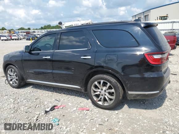 2017 Dodge Durango Citadel Anodized Platinum с VIN 1C4RDHEG0HC906322, выставлен на аукционе Copart как лот 62872754 с пробегом 103 472 миль миль и Списание • Salvage title. История ставок и продаж доступна на DreamBid. Изображение 2.