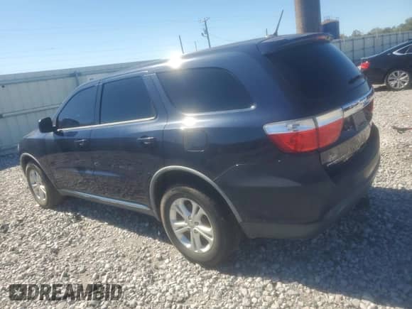 2012 Dodge Durango SXT with VIN 1C4RDHAG2CC169705, listed as a Copart auction lot 89469505 with Not provided miles and Clean title. Bid and sale history available at DreamBid. Image 2.