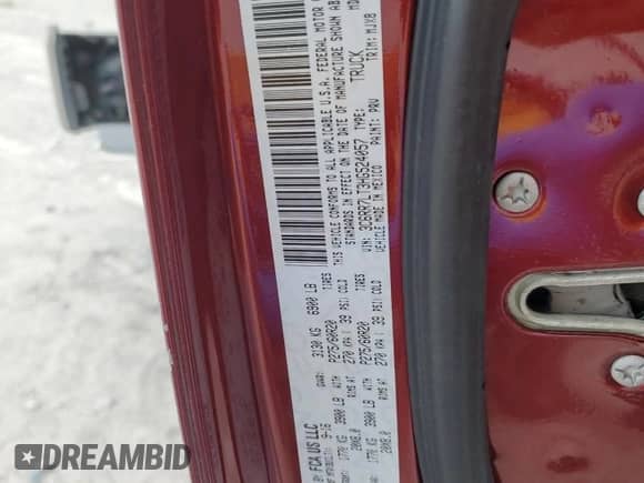 2017 Ram 1500 Big Horn z VIN 3C6RR7LT3HG524057, wystawiony jako Copart lot #82277815 z przebiegiem 115 238 mil mil oraz Szkoda całkowita • Salvage title. Historia ofert i sprzedaży dostępna na DreamBid. Obrazek 12.