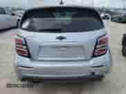 2018 Chevrolet Sonic LT with VIN 1G1JD6SG9J4107606, listed as a Copart auction lot 84048875 with 60,206 mi miles and Salvage title. Bid and sale history available at DreamBid. Image 6.