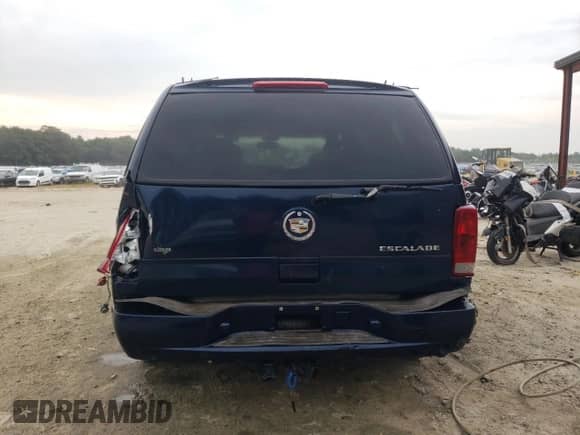 2004 Cadillac Escalade with VIN 1GYEK63N14R202335, listed as a Copart auction lot 67223485 with 162,714 mi miles and Salvage title. Bid and sale history available at DreamBid. Image 6.