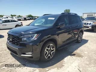 2022 Honda Passport Elite with VIN 5FNYF8H0XNB014551, listed as a Copart auction lot 64234645 with 28,616 mi miles and Salvage title. Bid and sale history available at DreamBid. Image 1.