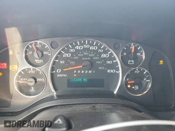 2013 Chevrolet Express Cargo with VIN 1GCWGGBA4D1177767, listed as a Copart auction lot 55887215 with 116,485 mi miles and Clean title. Bid and sale history available at DreamBid. Image 9.