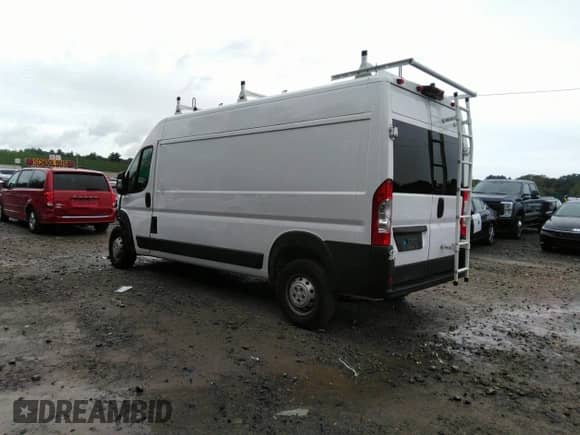 2021 Ram ProMaster Cargo z VIN 3C6LRVDG4ME527924, wystawiony jako IAAI lot #42480600 z przebiegiem 62 806 mil mil oraz . Historia ofert i sprzedaży dostępna na DreamBid. Obrazek 3.