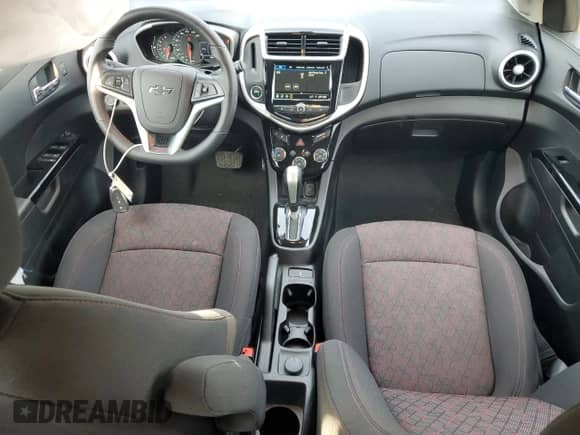 2019 Chevrolet Sonic LT with VIN 1G1JD6SB7K4149780, listed as a Copart auction lot 80533515 with 3,450 mi miles and Salvage title. Bid and sale history available at DreamBid. Image 8.