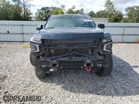 2021 Chevrolet Suburban Z71 with VIN 1GNSKDKD5MR190008, listed as a Copart auction lot 83961935 with 116,494 mi miles and Salvage title. Bid and sale history available at DreamBid. Image 5.