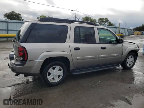 2003 Chevrolet TrailBlazer EXT LT z VIN 1GNET16SX36126919, wystawiony jako Copart lot #82130895 z przebiegiem 139 103 mil mil oraz Szkoda całkowita • Salvage title. Historia ofert i sprzedaży dostępna na DreamBid. Obrazek 3.