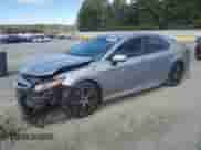 2020 Toyota Camry SE with VIN 4T1G11AK5LU873673, listed as a Copart auction lot 82445535 with 86,477 mi miles and Salvage title. Bid and sale history available at DreamBid. Image 1.