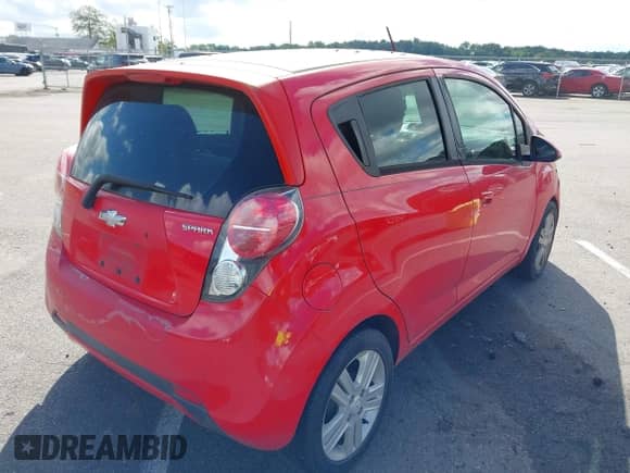2014 Chevrolet Spark LS with VIN KL8CB6S97EC590606, listed as a IAAI auction lot 43097267 with 107,813 mi miles and . Bid and sale history available at DreamBid. Image 4.