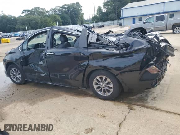 2023 Toyota Sienna XLE z VIN 5TDYRKEC4PS171865, wystawiony jako Copart lot #81633195 z przebiegiem Nie podano mil oraz Szkoda całkowita • Salvage title. Historia ofert i sprzedaży dostępna na DreamBid. Obrazek 2.