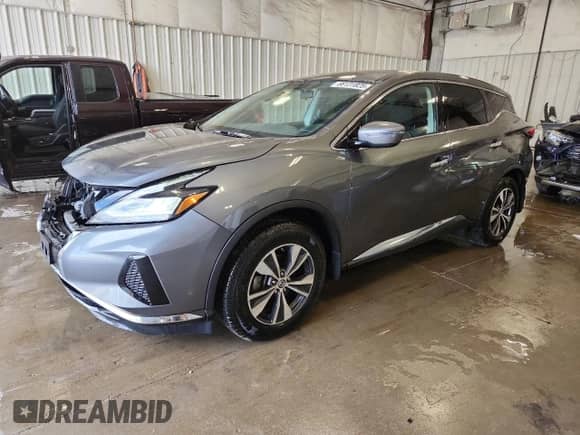 2019 Nissan Murano S с VIN 5N1AZ2MS4KN107751, выставлен на аукционе Copart как лот 86131825 с пробегом 56 674 миль миль и Списание • Salvage title. История ставок и продаж доступна на DreamBid. Изображение 1.