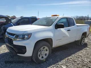 2022 Chevrolet Colorado 4WD Work Truck z VIN 1GCHTBEA0N1123631, wystawiony jako Copart lot #44670095 z przebiegiem 51 259 mil mil oraz Szkoda całkowita • Salvage title. Historia ofert i sprzedaży dostępna na DreamBid. Obrazek 1.
