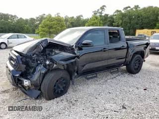 2024 Toyota Tacoma SR5 with VIN 3TMKB5FN5RM006163, listed as a Copart auction lot 65227805 with 15,101 mi miles and Clean title. Bid and sale history available at DreamBid. Image 1.