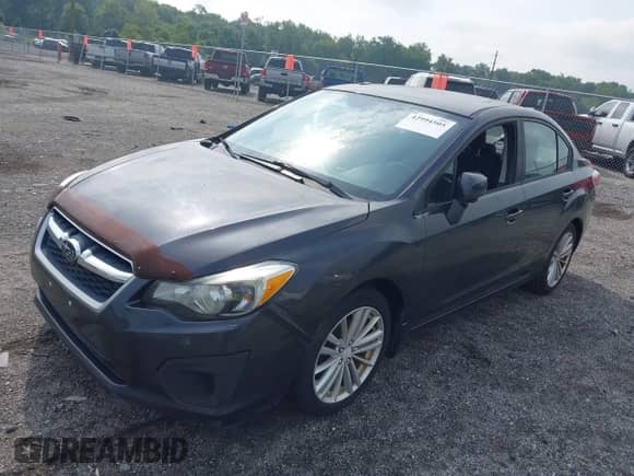 2012 Subaru Impreza Premium with VIN JF1GJAD61CH003842, listed as a IAAI auction lot 42994505 with 114,148 mi miles and . Bid and sale history available at DreamBid. Image 2.