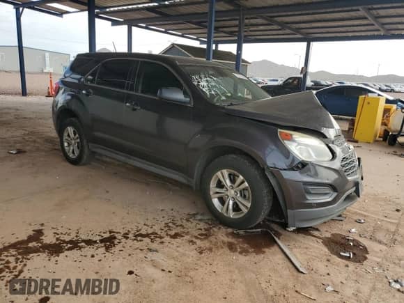 2016 Chevrolet Equinox LS z VIN 2GNFLEEKXG6311307, wystawiony jako Copart lot #70131865 z przebiegiem 125 932 mil mil oraz Szkoda całkowita • Salvage title. Historia ofert i sprzedaży dostępna na DreamBid. Obrazek 4.