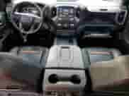 2020 GMC Sierra 1500 AT4 with VIN 3GTU9EET7LG382583, listed as a Copart auction lot 72927384 with 58,587 mi miles and Salvage title. Bid and sale history available at DreamBid. Image 8.