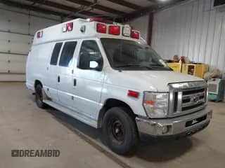 2011 Ford Econoline Cargo Commercial with VIN 1FDSS3EL6BDB11408, listed as a IAAI auction lot 41491073 with 360,229 mi miles and . Bid and sale history available at DreamBid. Image 1.