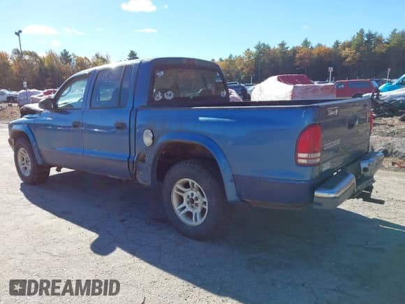 2004 Dodge Dakota SLT with VIN 1D7HG48N24S510369, listed as a IAAI auction lot 43495281 with 290,545 mi miles and . Bid and sale history available at DreamBid. Image 3.