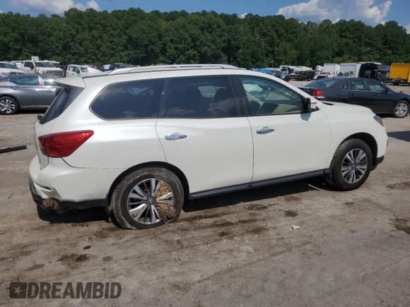 2019 Nissan Pathfinder SL z VIN 5N1DR2MN4KC611221, wystawiony jako Copart lot #67928325 z przebiegiem 64 424 mil mil oraz Szkoda całkowita • Salvage title. Historia ofert i sprzedaży dostępna na DreamBid. Obrazek 3.
