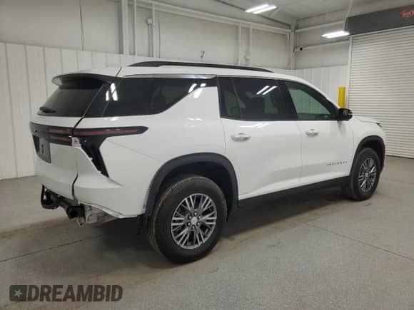 2025 Chevrolet Traverse FWD LT с VIN 1GNERGRS0SJ148324, выставлен на аукционе Copart как лот 71083055 с пробегом 802 миль миль и Чистый • Clean title. История ставок и продаж доступна на DreamBid. Изображение 3.