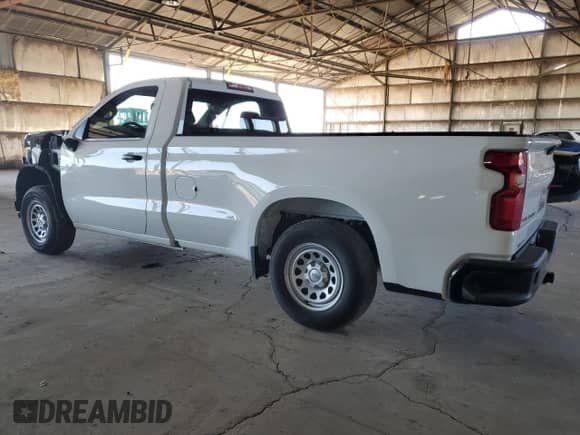 2022 Chevrolet Silverado 1500 Work Truck with VIN 3GCNWAEK7NG199555, listed as a Copart auction lot 82338004 with 34,176 mi miles and Salvage title. Bid and sale history available at DreamBid. Image 2.