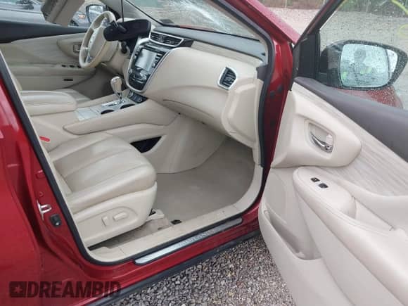 2015 Nissan Murano Platinum with VIN 5N1AZ2MH3FN270160, listed as a IAAI auction lot 42223696 with 91,517 mi miles and . Bid and sale history available at DreamBid. Image 5.