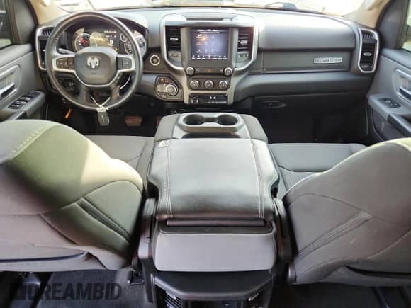 2020 Ram 1500 Lone Star with VIN 1C6SRFFT1LN379401, listed as a Copart auction lot 81635965 with 77,752 mi miles and Salvage title. Bid and sale history available at DreamBid. Image 8.