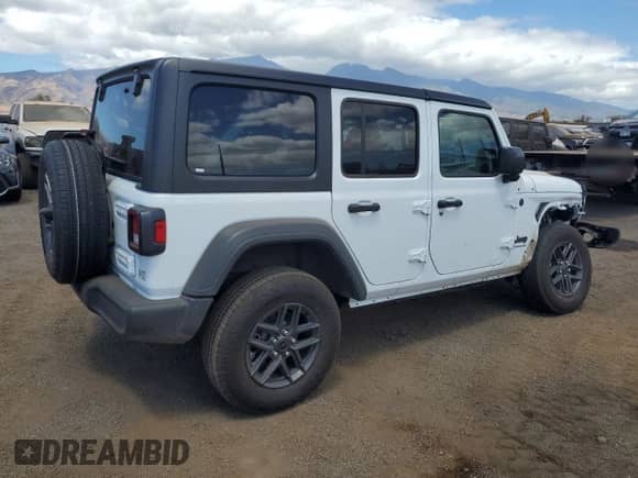 2025 Jeep Wrangler Sport S с VIN 1C4PJXDN3SW547208, выставлен на аукционе Copart как лот 71567385 с пробегом 6 321 миль миль и Чистый • Clean title. История ставок и продаж доступна на DreamBid. Изображение 3.