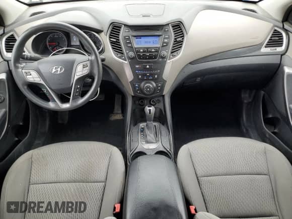 2015 Hyundai Santa Fe with VIN 5XYZT3LB0FG234784, listed as a Copart auction lot 64021415 with 148,439 mi miles and Salvage title. Bid and sale history available at DreamBid. Image 8.
