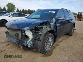 2023 Chevrolet Traverse LT Cloth с VIN 1GNERGKW9PJ150013, выставлен на аукционе Copart как лот 70926715 с пробегом 63 955 миль миль и Списание • Salvage title. История ставок и продаж доступна на DreamBid. Изображение 1.