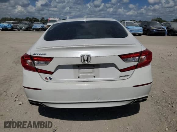 2018 Honda Accord Sport с VIN 1HGCV1F30JA252981, выставлен на аукционе Copart как лот 66861745 с пробегом 103 536 миль миль и Списание • Salvage title. История ставок и продаж доступна на DreamBid. Изображение 6.