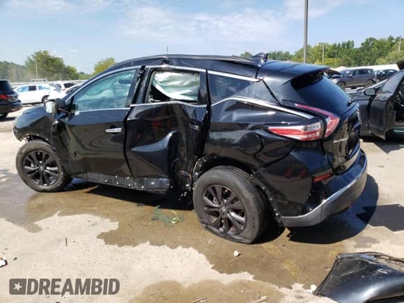 2018 Nissan Murano S z VIN 5N1AZ2MH8JN184240, wystawiony jako Copart lot #68205685 z przebiegiem 120 590 mil mil oraz Nie do naprawy • Non repairable. Historia ofert i sprzedaży dostępna na DreamBid. Obrazek 2.