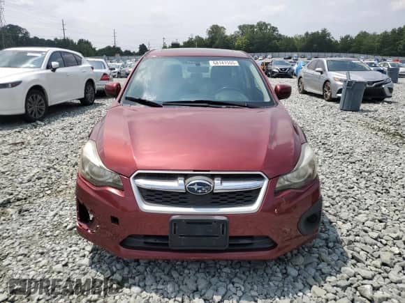 2013 Subaru Impreza Premium with VIN JF1GJAD66DH011954, listed as a Copart auction lot 68141555 with 111,731 mi miles and Salvage title. Bid and sale history available at DreamBid. Image 5.