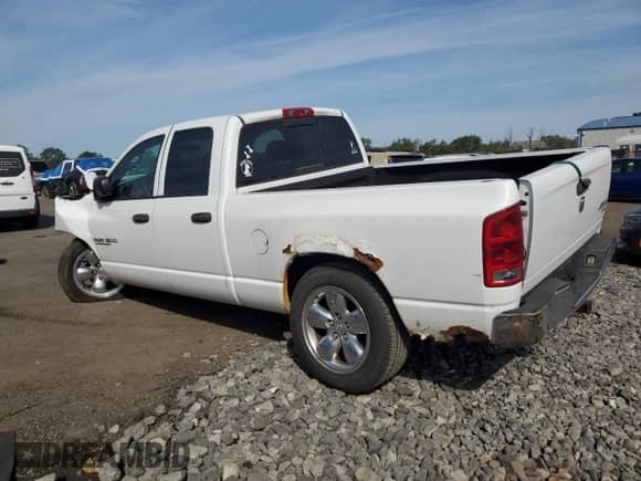2005 Dodge 1500 SLT with VIN 1D7HU18D35S349336, listed as a Copart auction lot 70754545 with 160,951 mi miles and Salvage title. Bid and sale history available at DreamBid. Image 2.