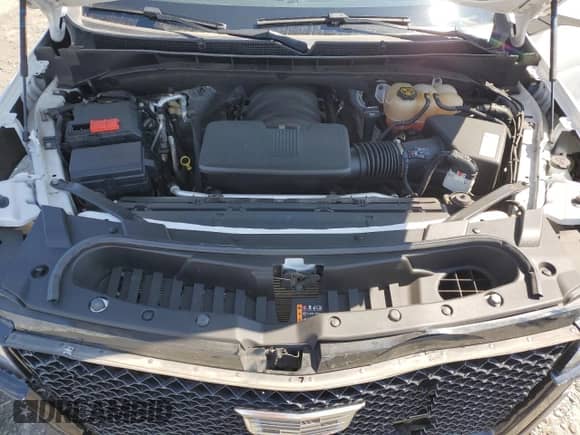 2021 Cadillac Escalade Sport with VIN 1GYS4FKL3MR399070, listed as a Copart auction lot 69247615 with 45,454 mi miles and Salvage title. Bid and sale history available at DreamBid. Image 12.