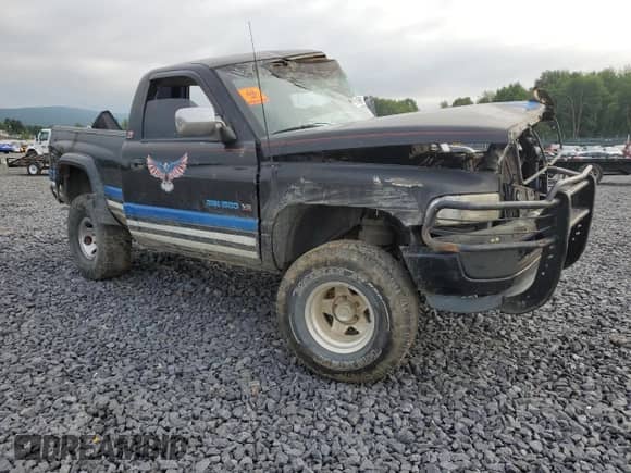 1996 Dodge 1500 с VIN 1B7HF16Y9TS504883, выставлен на аукционе Copart как лот 65169925 с пробегом 216 926 миль миль и Списание • Salvage title. История ставок и продаж доступна на DreamBid. Изображение 4.